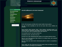 Tablet Screenshot of die-lebensenergie.com